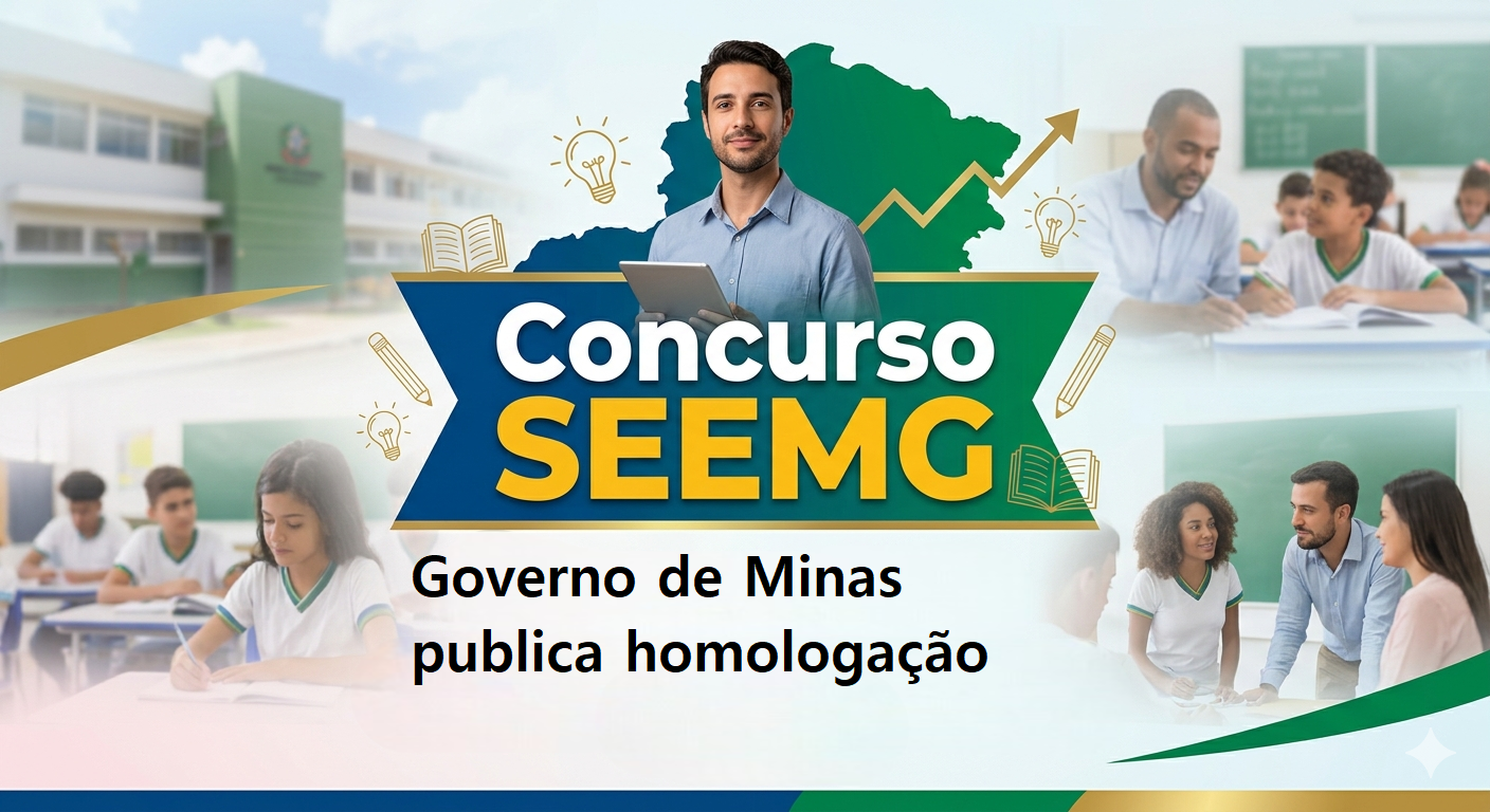 Governo de Minas anuncia resultado definitivo e homologação de carreiras do Concurso Público da Educação